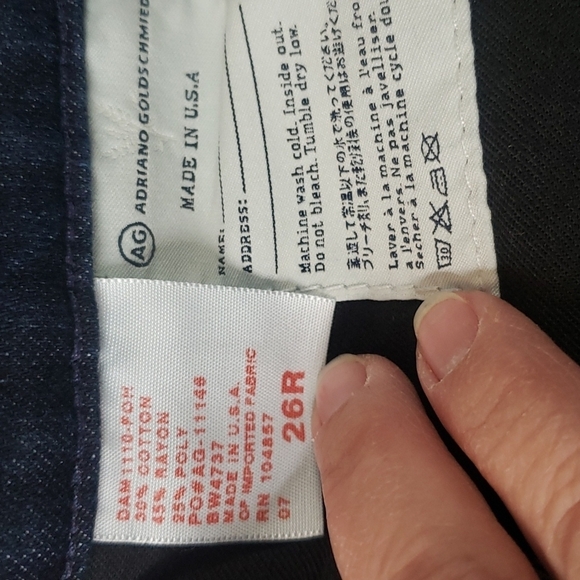 AG Adriano Goldschmied The Stilt Cigarette Leg - Picture 8 of 8